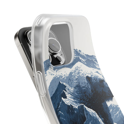 Fjord Summit Bear · Lite Phone Case for iPhone ·  Blue