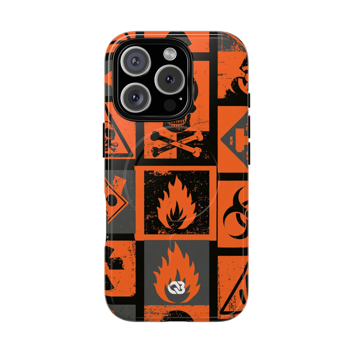 Urban Hazard · Tough 2.0 Magnetic Phone Case for iPhone · Orange