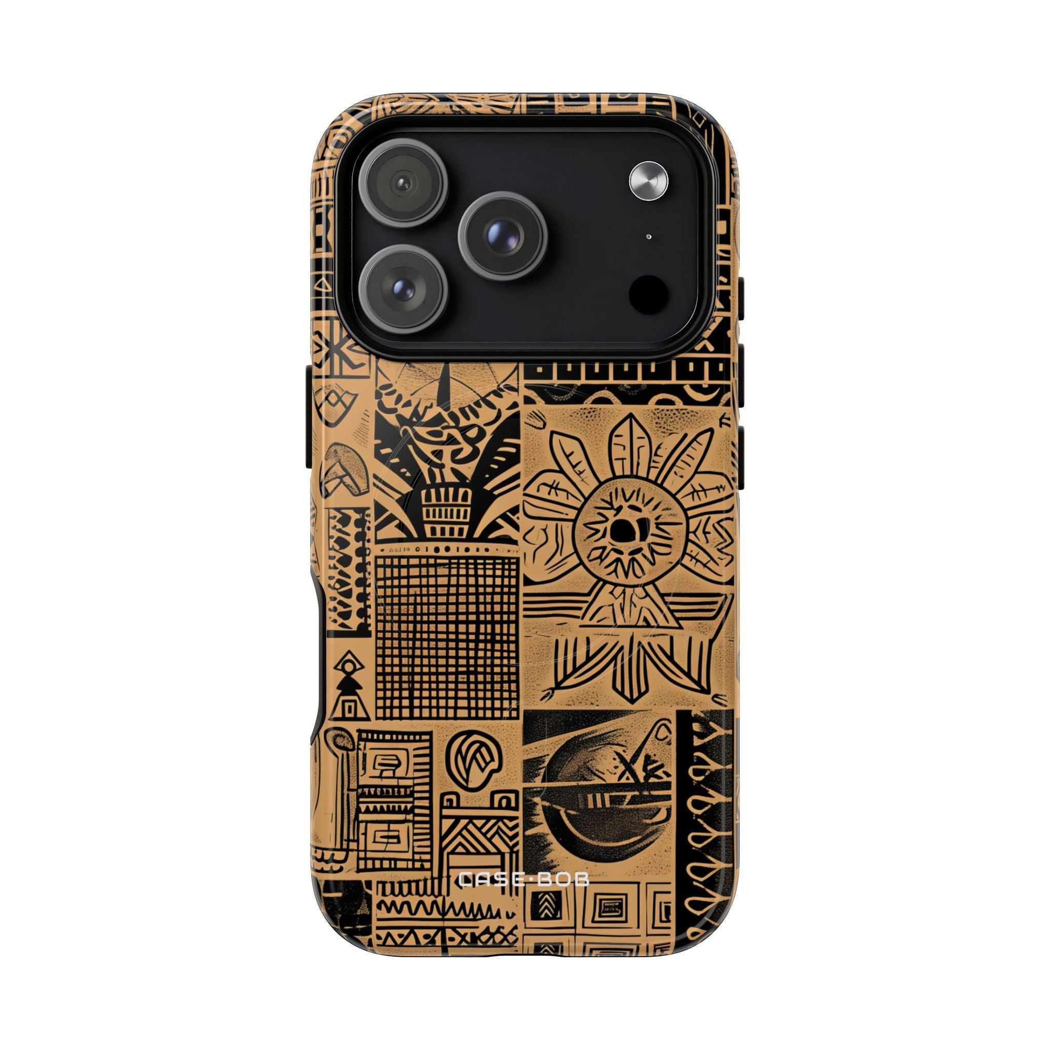 Tribal Faces iPhone 17 Pro Case - Tough+ - CASE•BOB