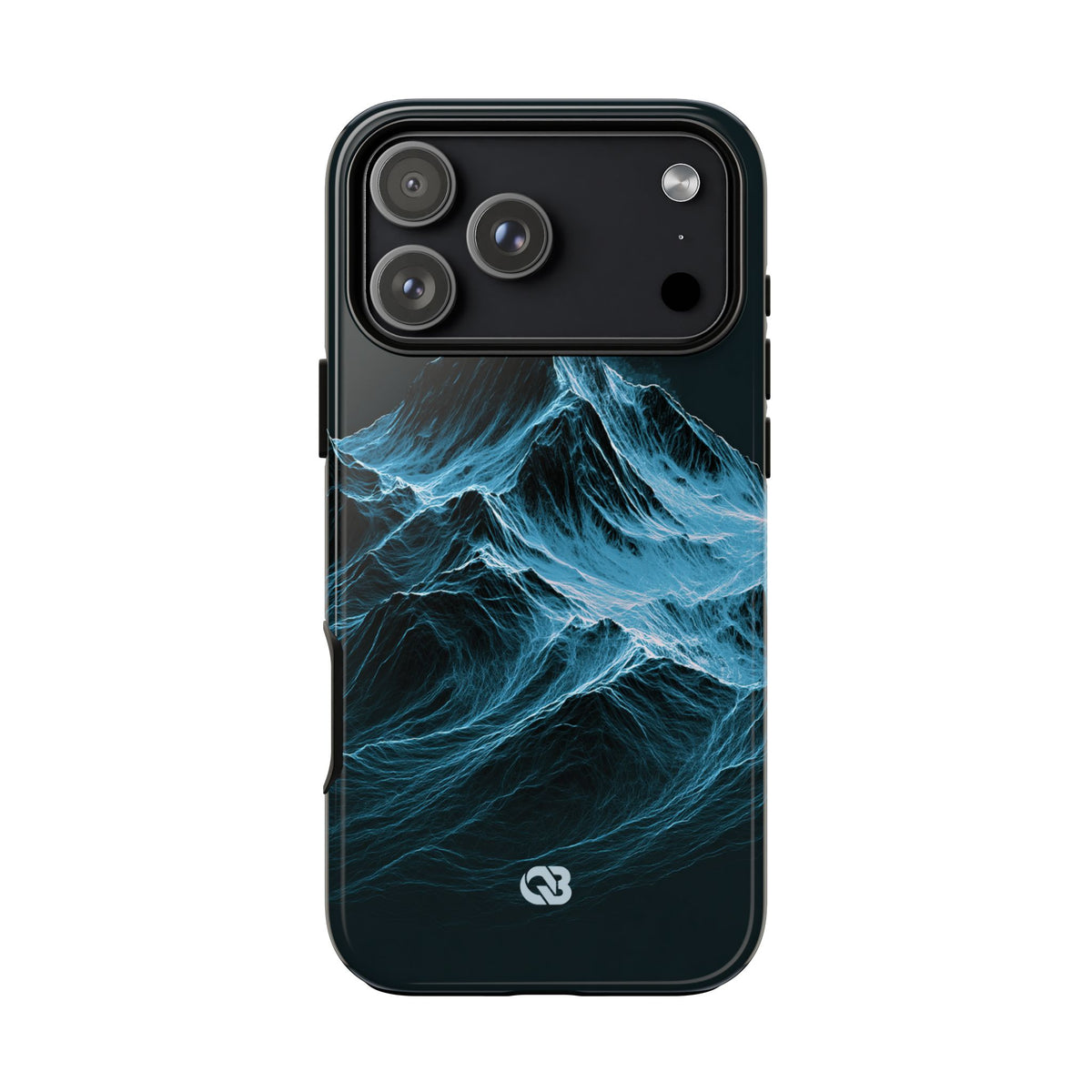 Nordic Frost Peak · Tough Phone Case for iPhone · Blue