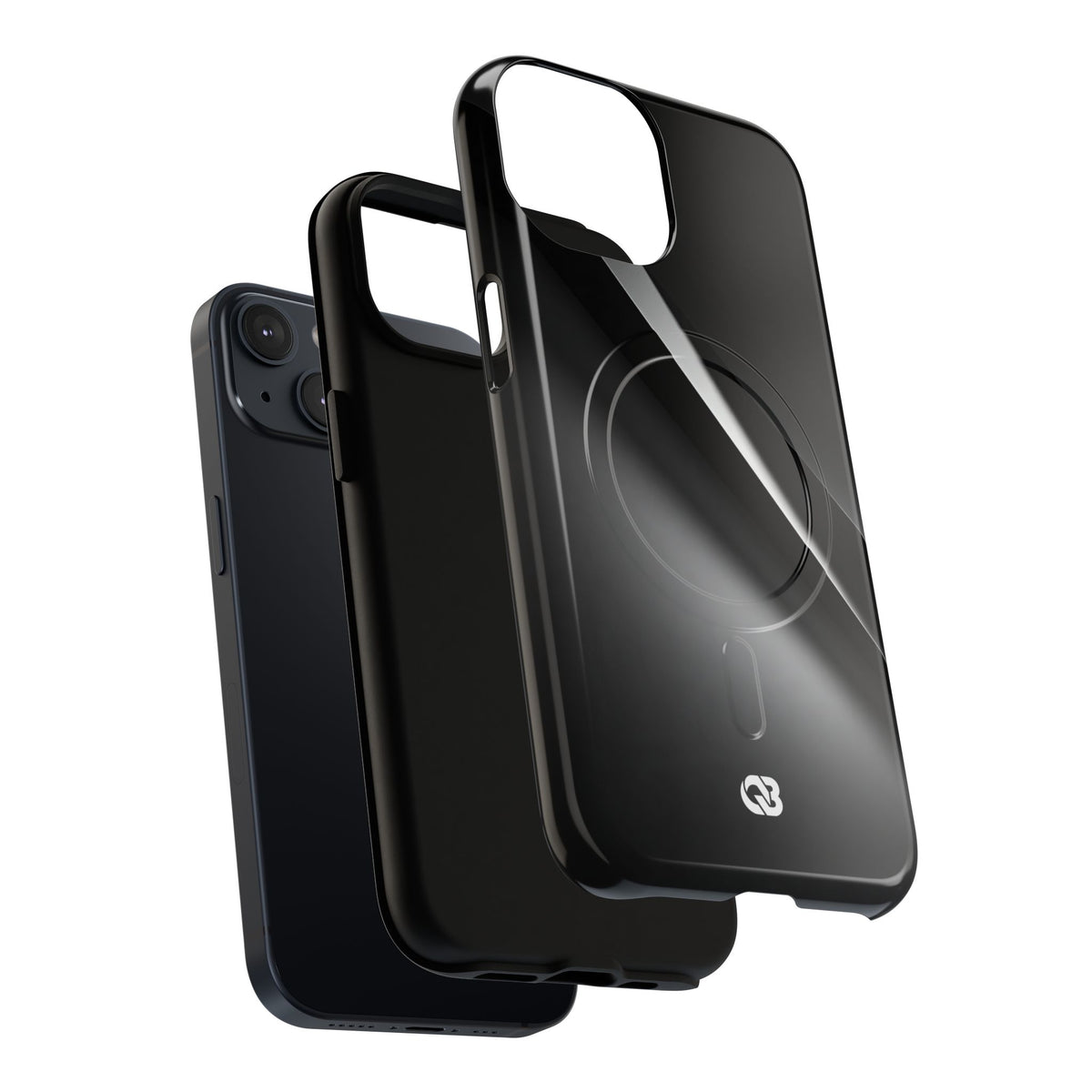 Obsidian Ridge · Tough 2.0 Magnetic Phone Case for iPhone · Black