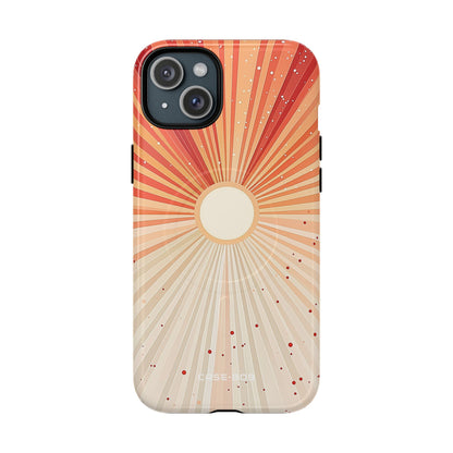 Solar Bloom iPhone 15 Plus Case - Tough+