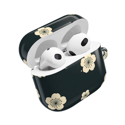 Midnight Sakura Bloom · Hard Case for AirPods & AirPods Pro · Black