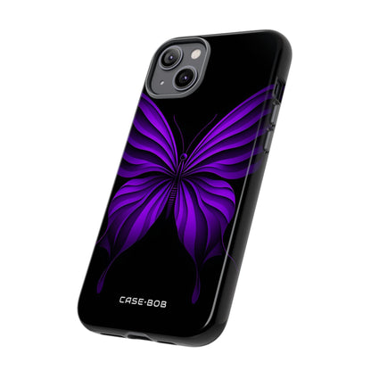 Violet Monarch iPhone 14 Plus Case - Tough