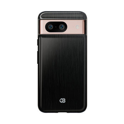 Obsidian Brushed Steel · Tough Phone Case for Pixel ·  Black