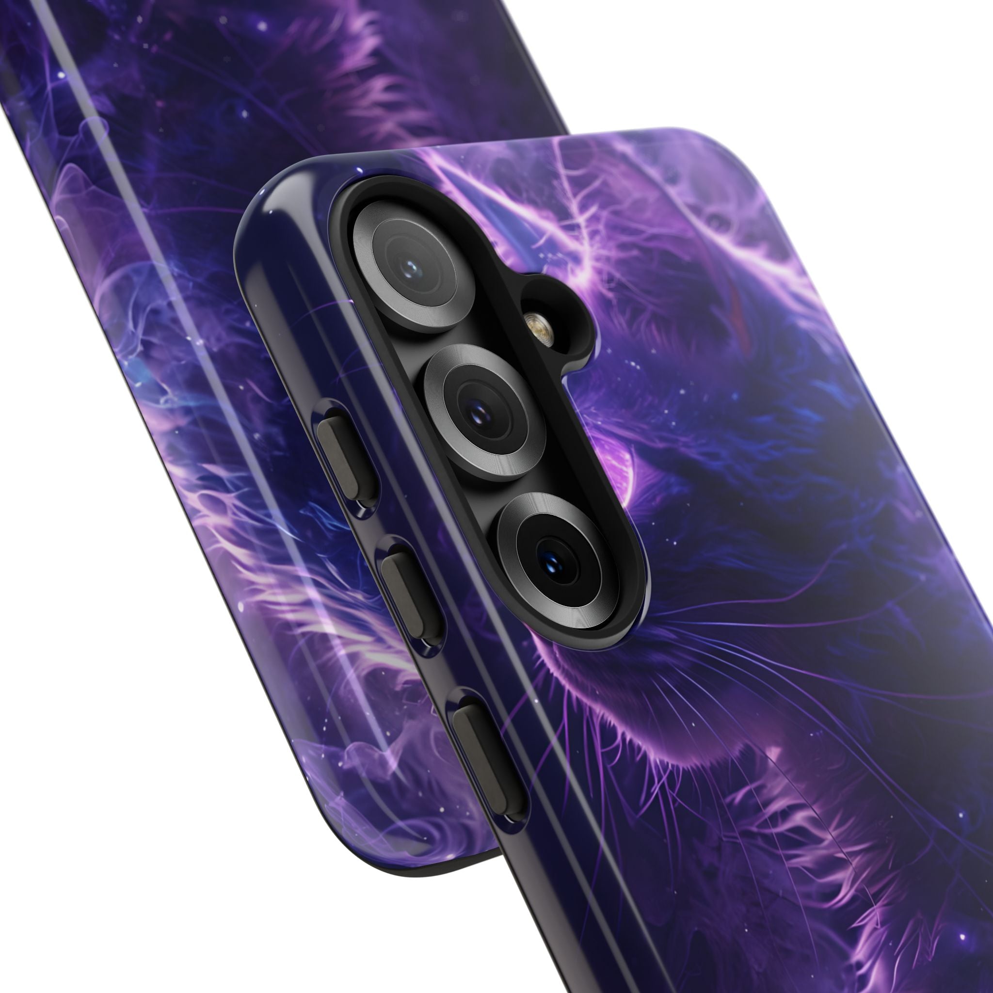 Purple Void Feline · Tough Custodia per Samsung