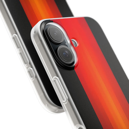 Crimson Column iPhone 16 Case - Soft