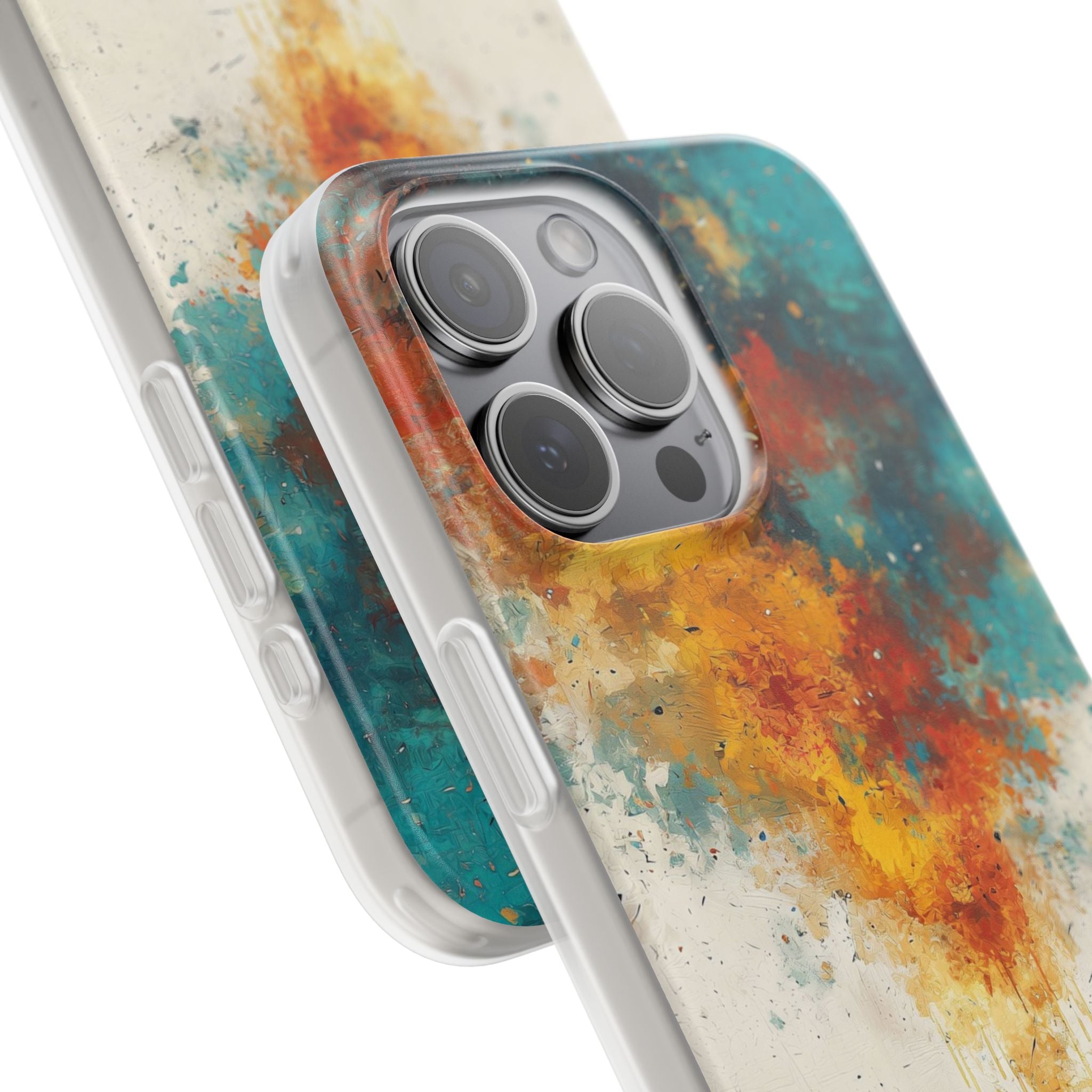 Meditativer Glow iPhone 15 Pro Max Case - Soft