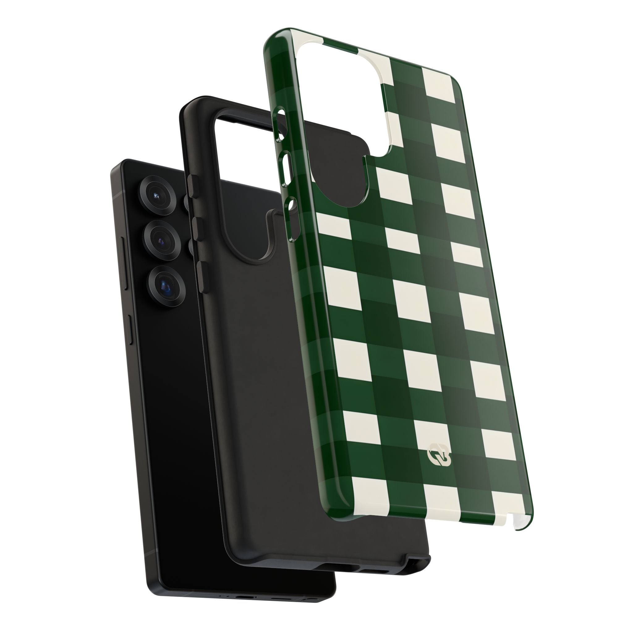 Hunter Green Plaid · Tough Phone Case for Samsung