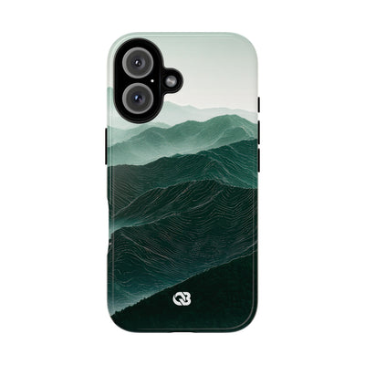 Alpine Mist · Tough Phone Case for iPhone · Green