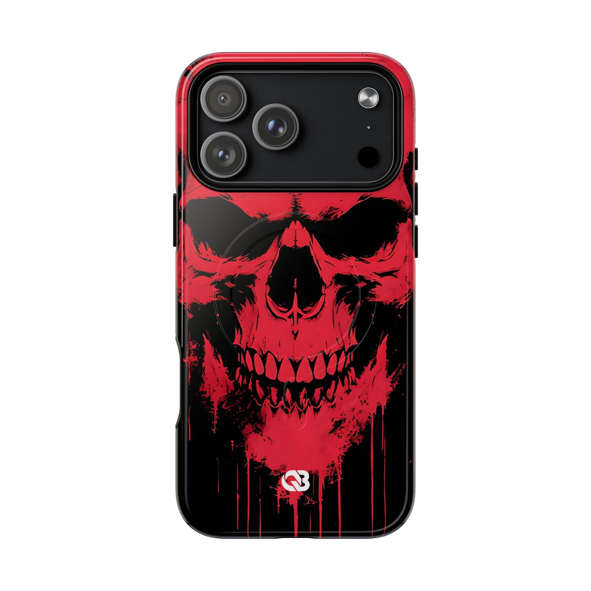 Crimson Street Skull · Tough+ Magsafe