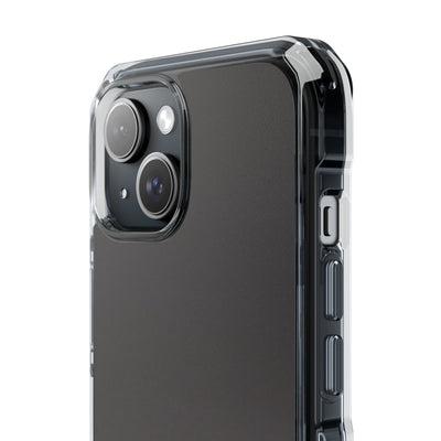 Obsidian Fade · Clear Impact Magnetic Phone Case for iPhone ·  Black