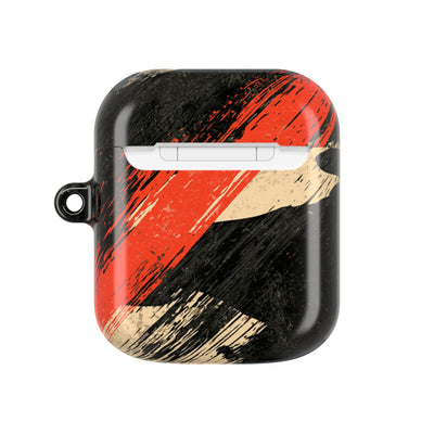 Urban Slash Camo · Hard Case for AirPods & AirPods Pro · Black