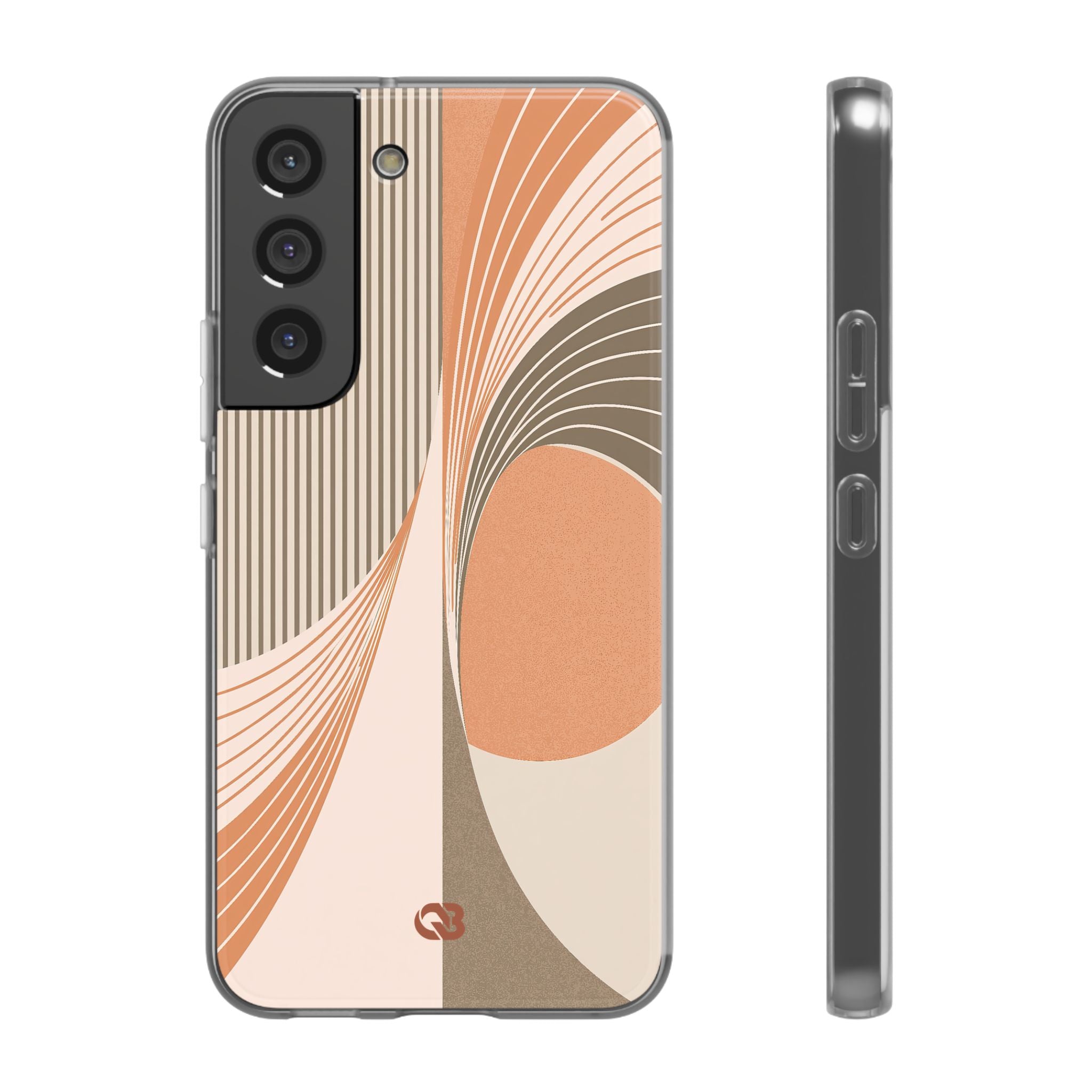 Orange Lite Phone Case for Samsung - Desert Arc Horizon