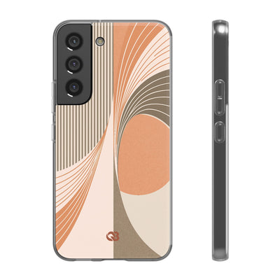 Orange Lite Phone Case for Samsung - Desert Arc Horizon