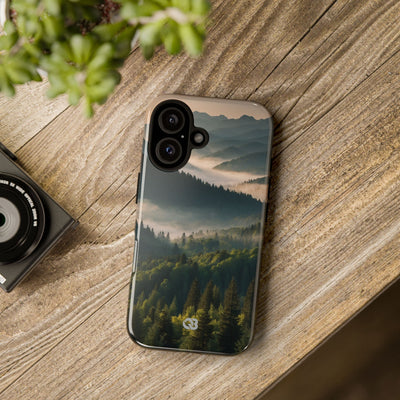 Foggy Mountain Ridge · Tough Phone Case for iPhone