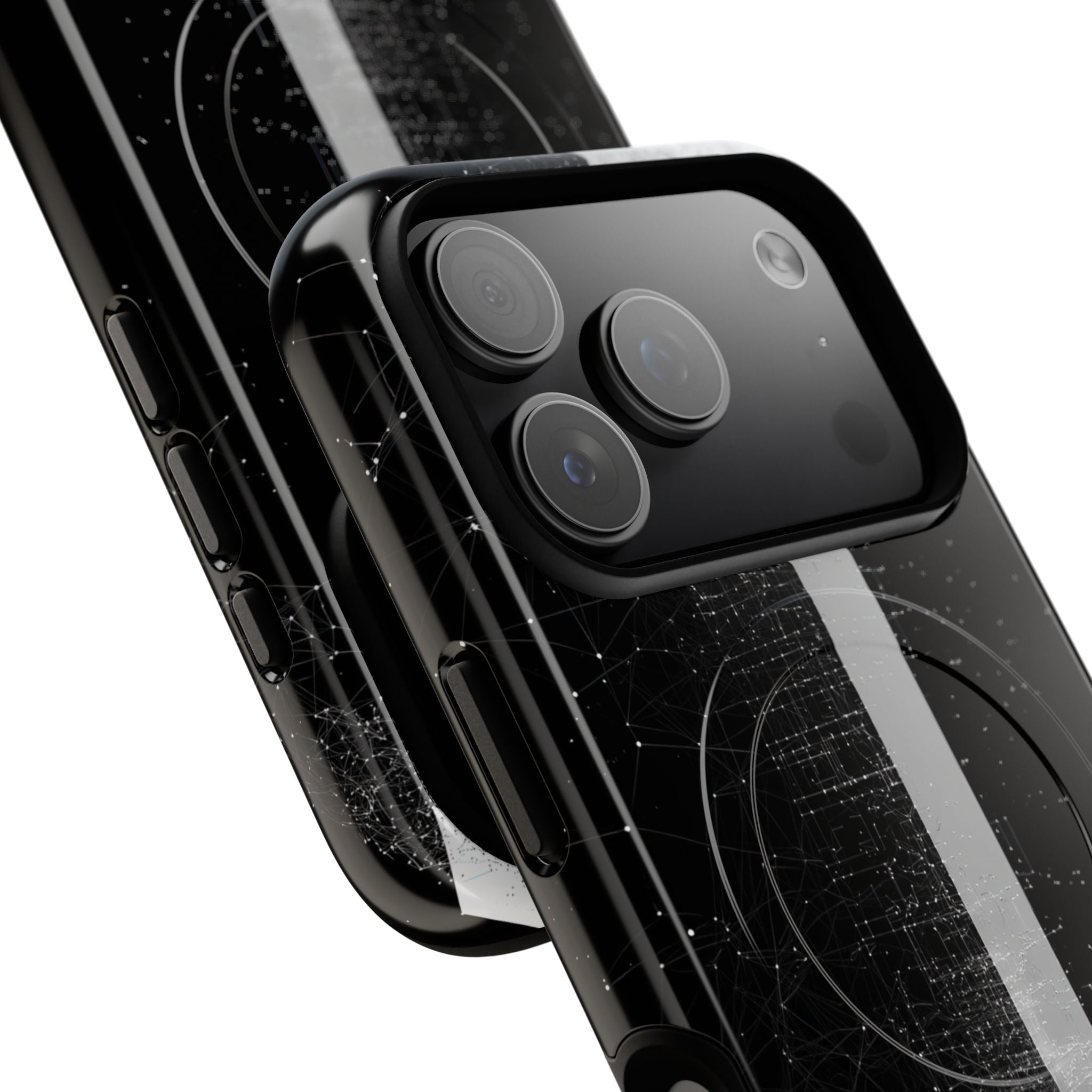 Black Tough 2.0 Magsafe Phone Case for iPhone - Vector Core Monolith