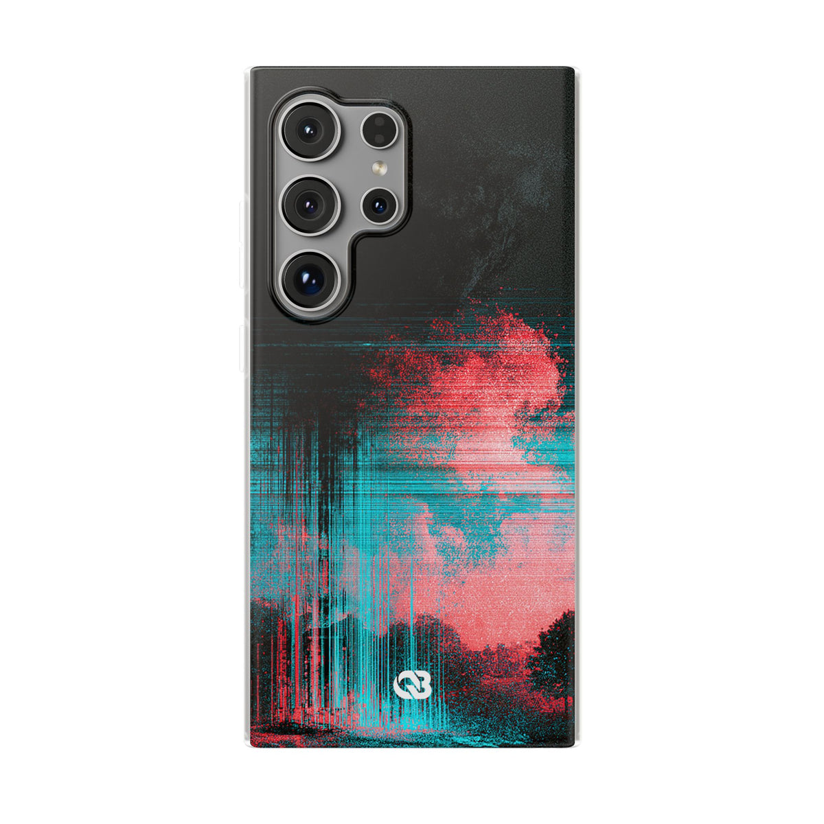 Digital Signal Drift · Lite Phone Case for Samsung · Black