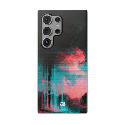Digital Signal Drift · Lite Phone Case for Samsung · Black