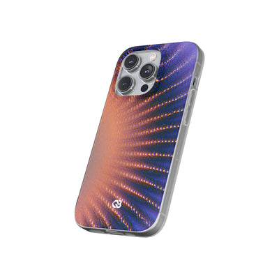 Luminous Aura Burst · Lite Phone Case for iPhone ·  Blue