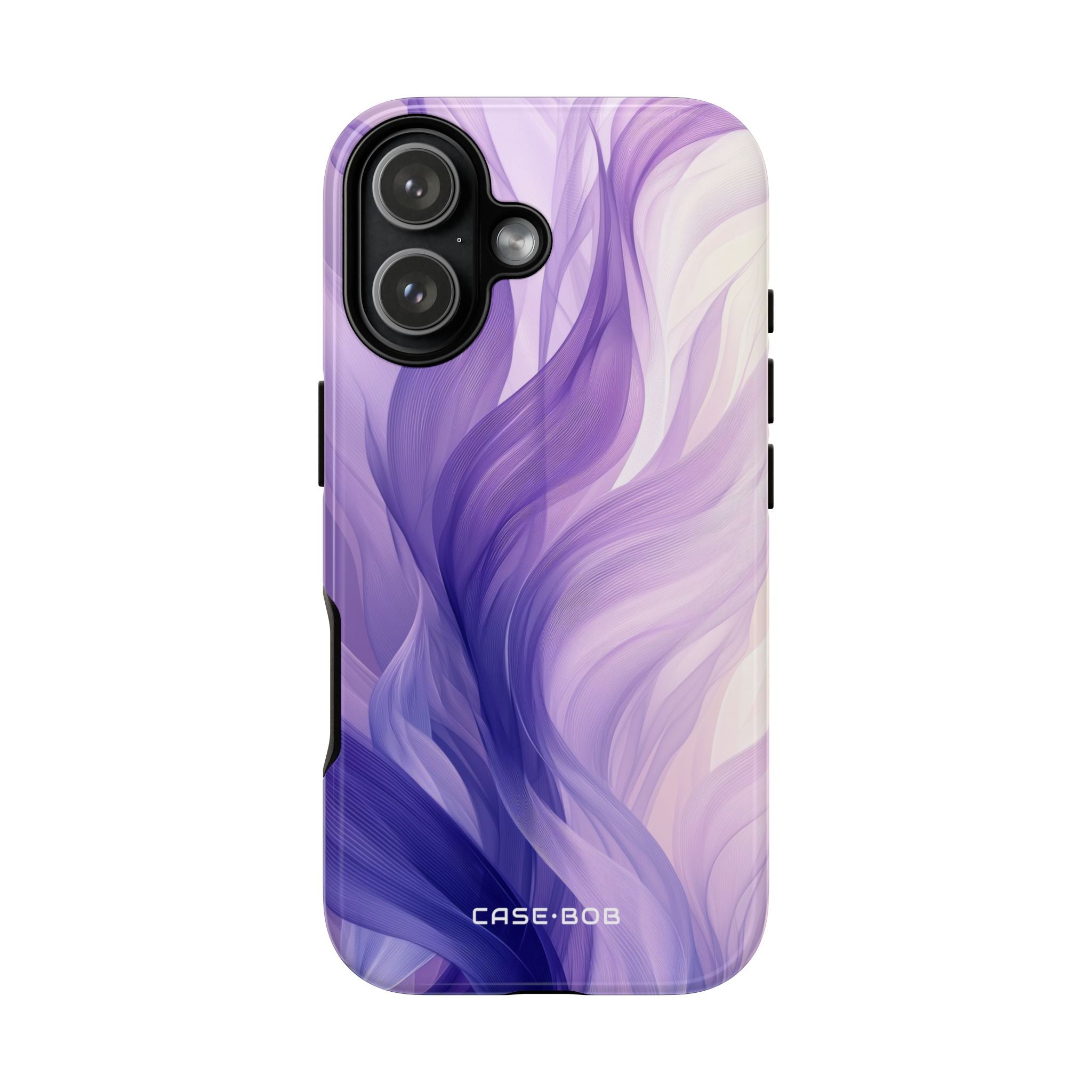 Purple Ribbon Waves iPhone 17 Case - Tough - CASE•BOB