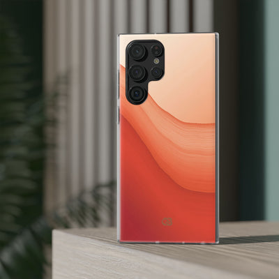 Terracotta Flow · Lite Phone Case for Samsung · Orange