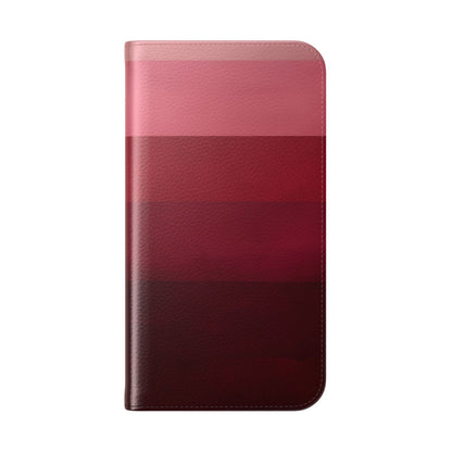 Blushing Stripes - iPhone 15 Case - Wallet