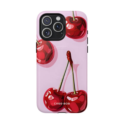 Glossy Cherry Burst iPhone 15 Pro Max - Tough+ - CASE•BOB