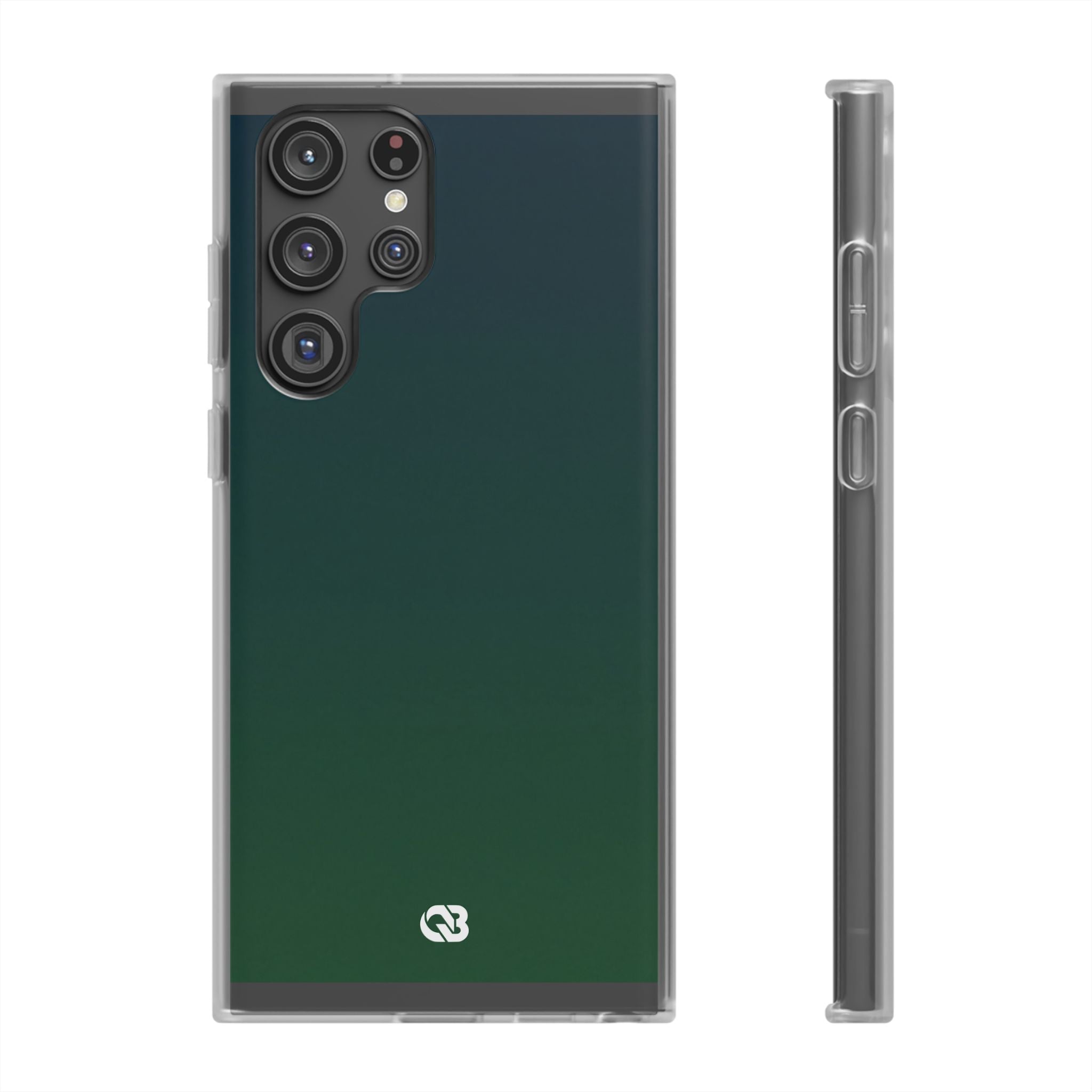 Green Lite Phone Case for Samsung - Midnight Pine Horizon