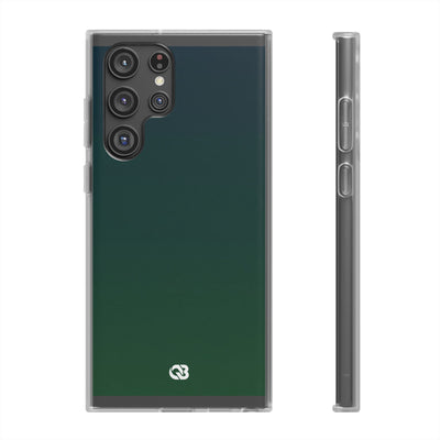 Green Lite Phone Case for Samsung - Midnight Pine Horizon
