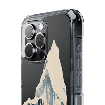 Blue Impact MagSafe Phone Case for iPhone - Frozen Navy Monolith