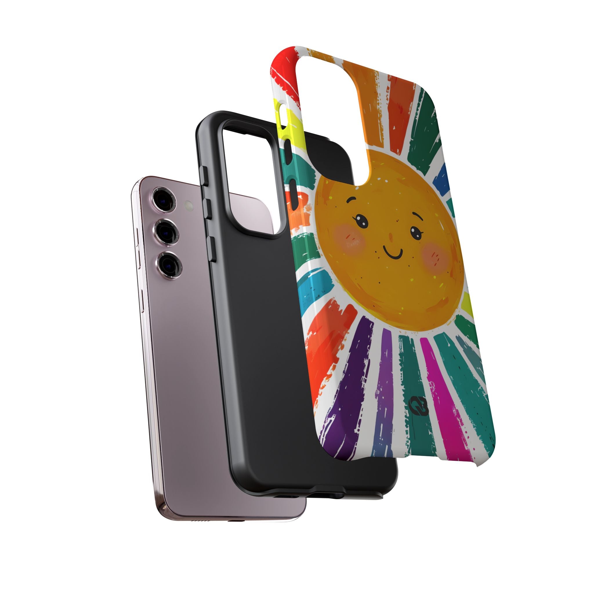 Vibrant Solar Smile · Tough Phone Case for Samsung