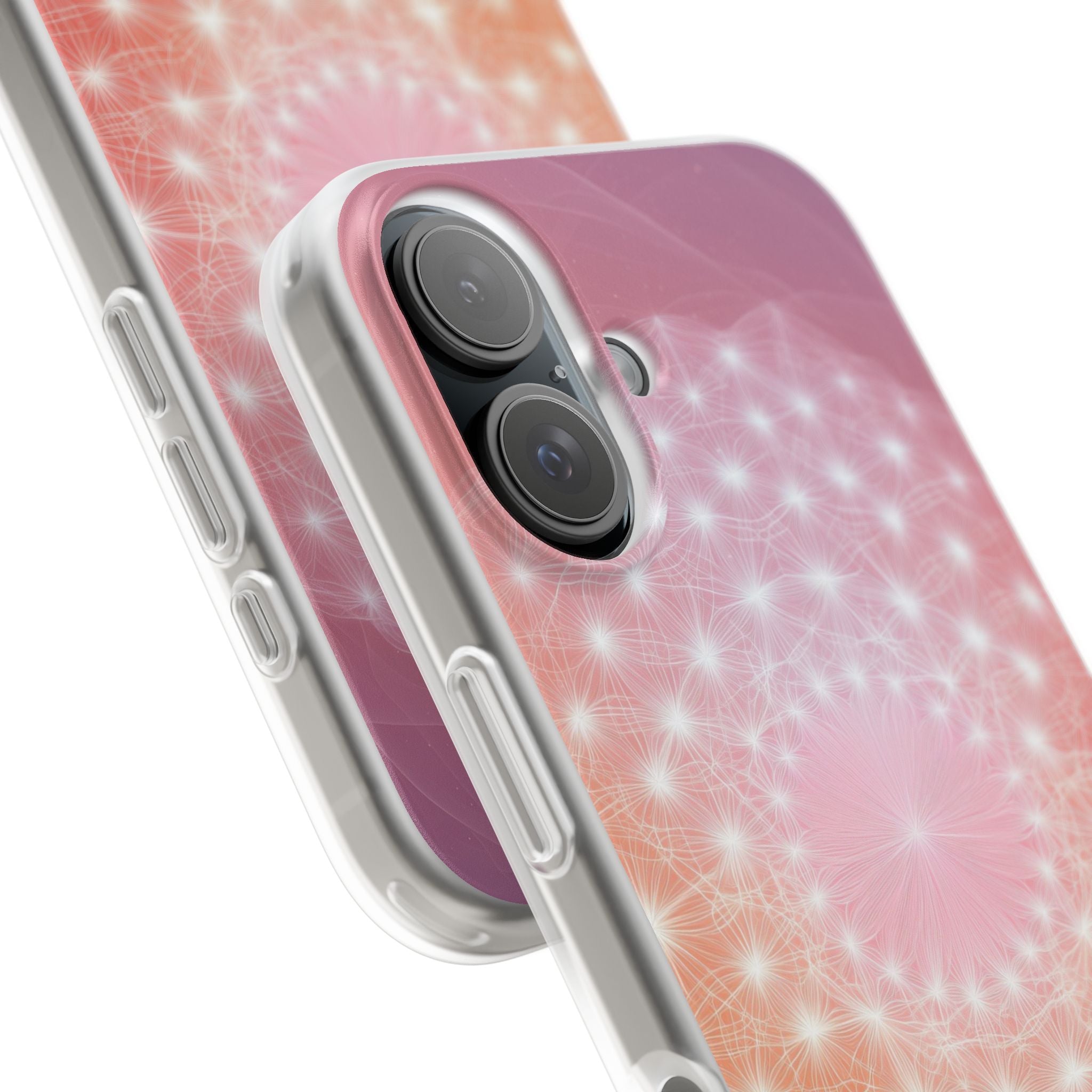 Radiant Stardust Mandala · Soft Phone Case for iPhone