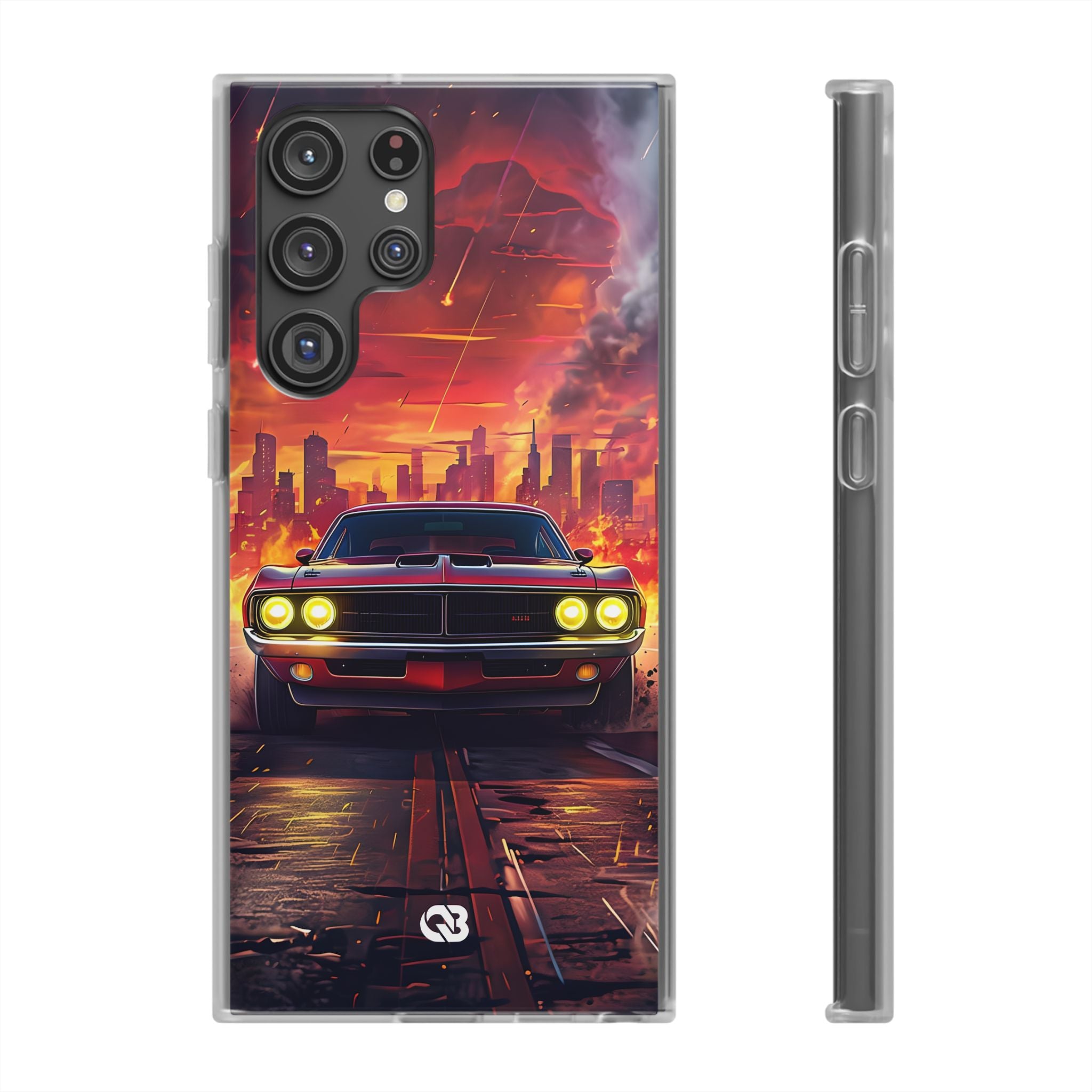 Inferno City Run · Soft Phone Case for Samsung