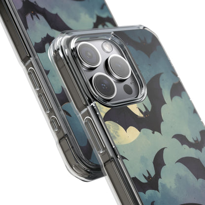 Leuchtender Fledermaus-Schwarm iPhone 15 Pro Max Case - Impact
