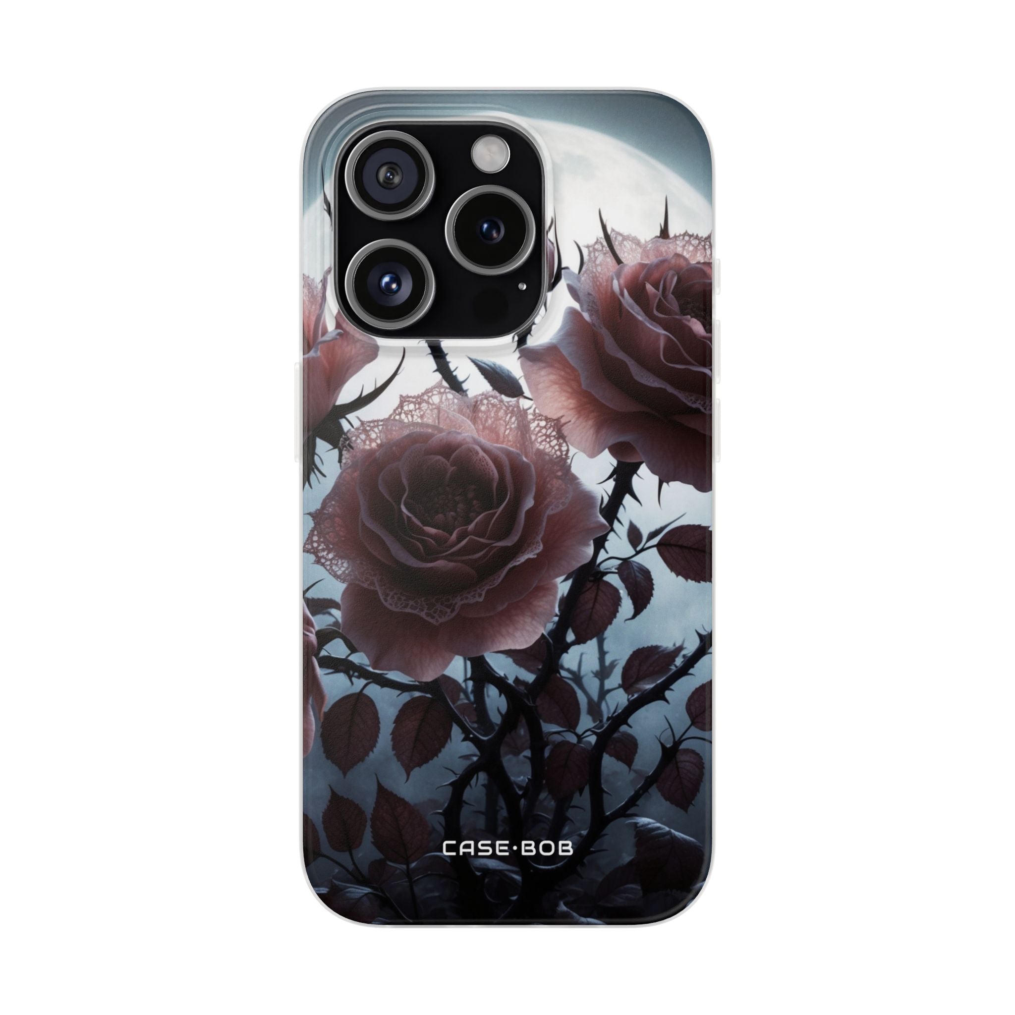 Leuchtende Rosen Dornen iPhone 15 Pro Case - Soft