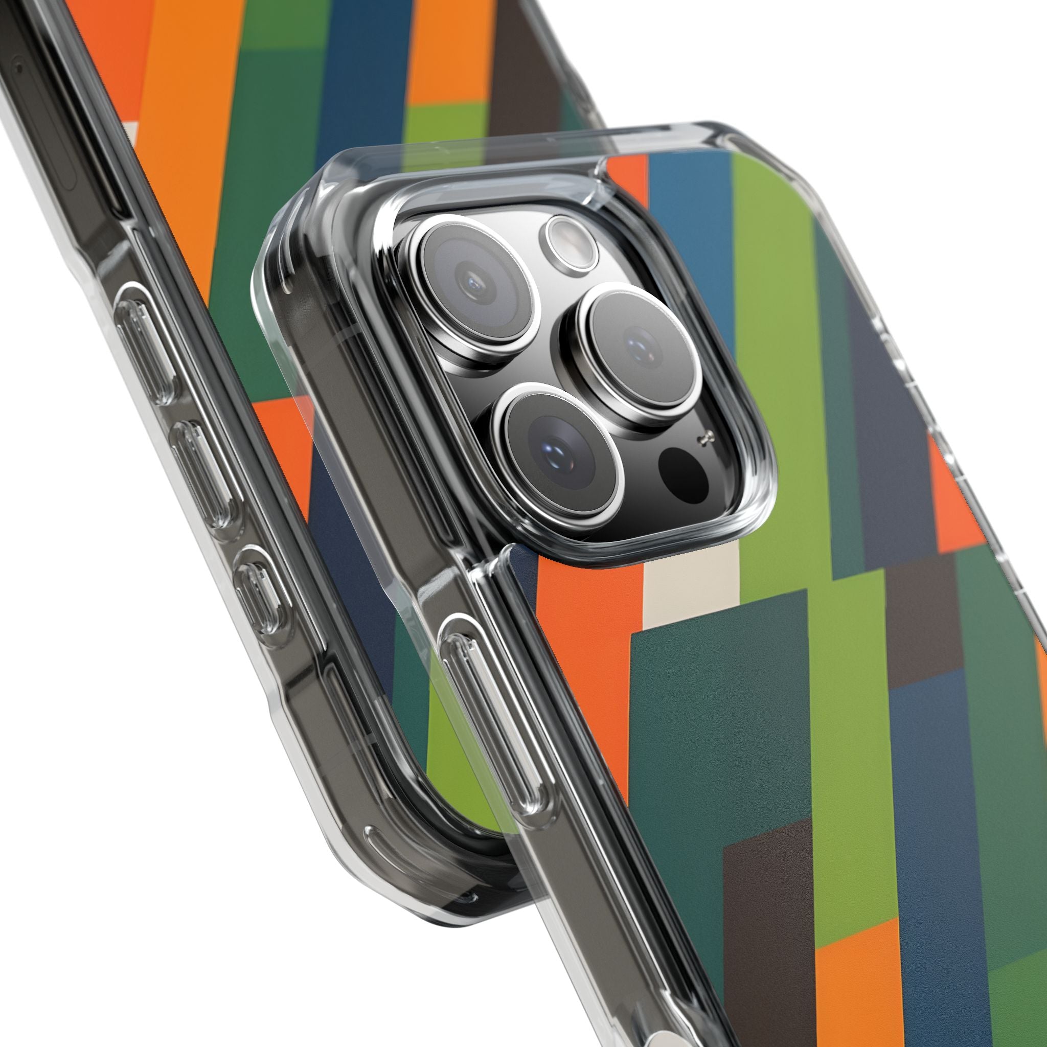 Angled Retro Mosaic · Impact Custodia per iPhone · Magsafe