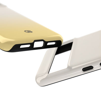 Yellow Tough Phone Case for Google Pixel - Bleached Citron Haze