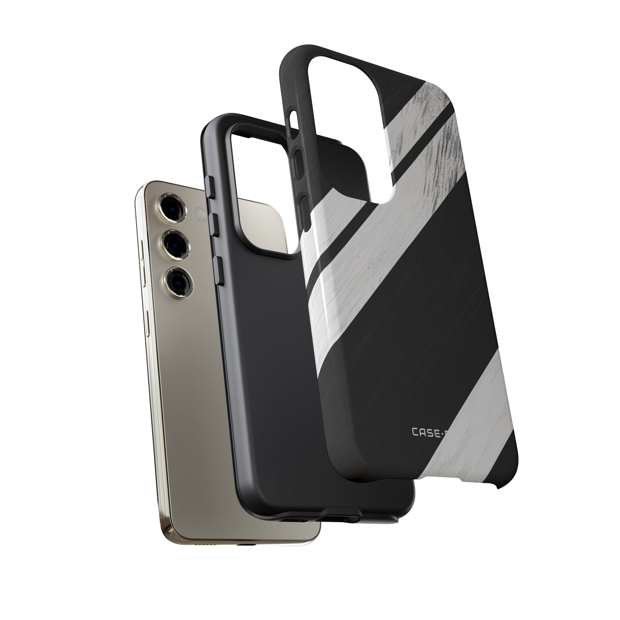 Slidt Stribe Bevægelse Samsung S23 Cover - Tough