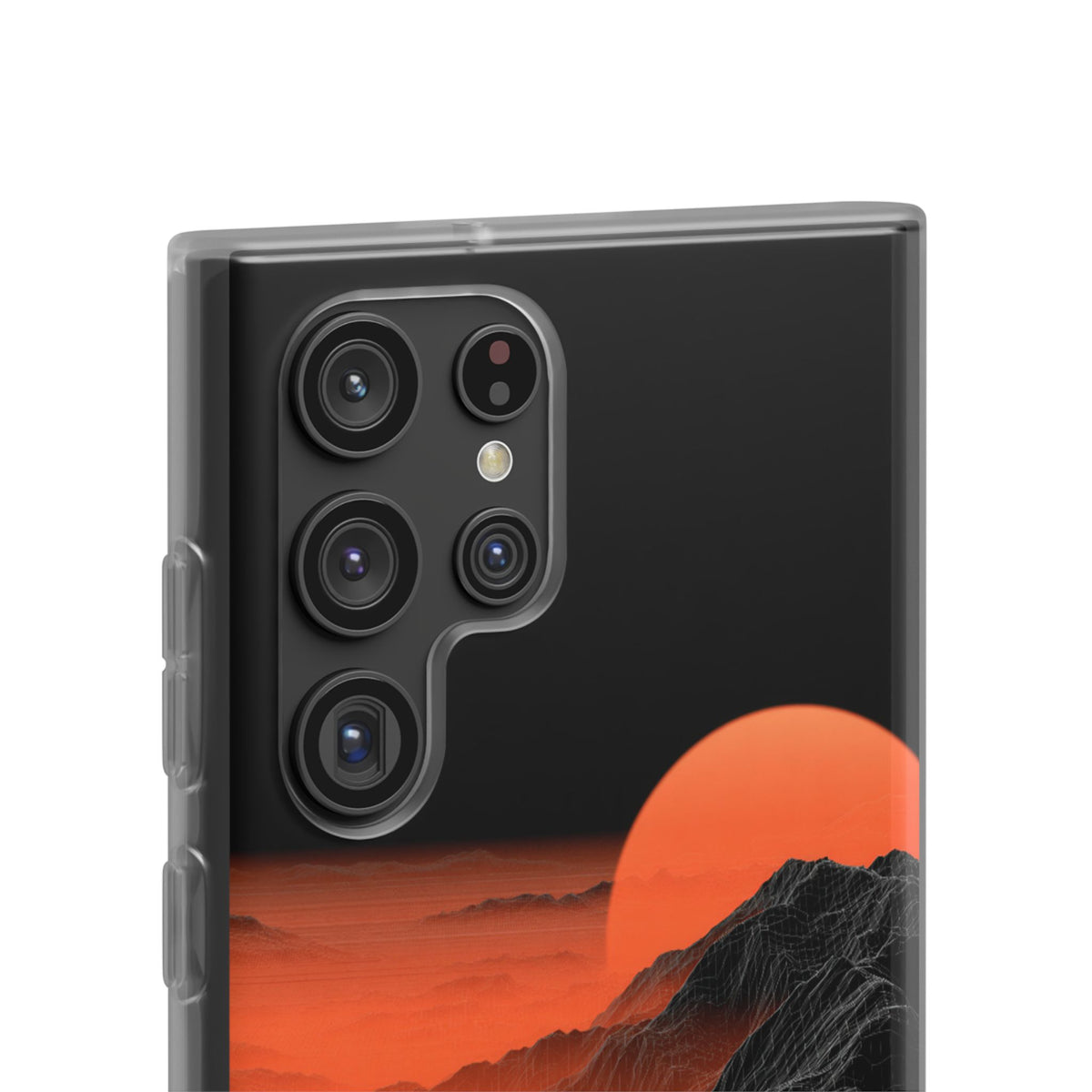 Solar Ridge Mesh · Lite Phone Case for Samsung · Black