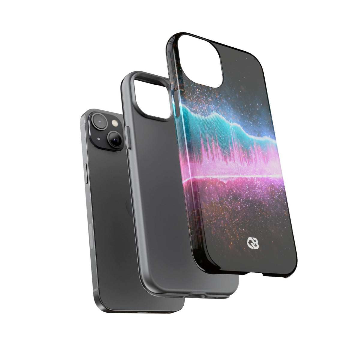 Digital Frequency · Tough Phone Case for iPhone · Pink