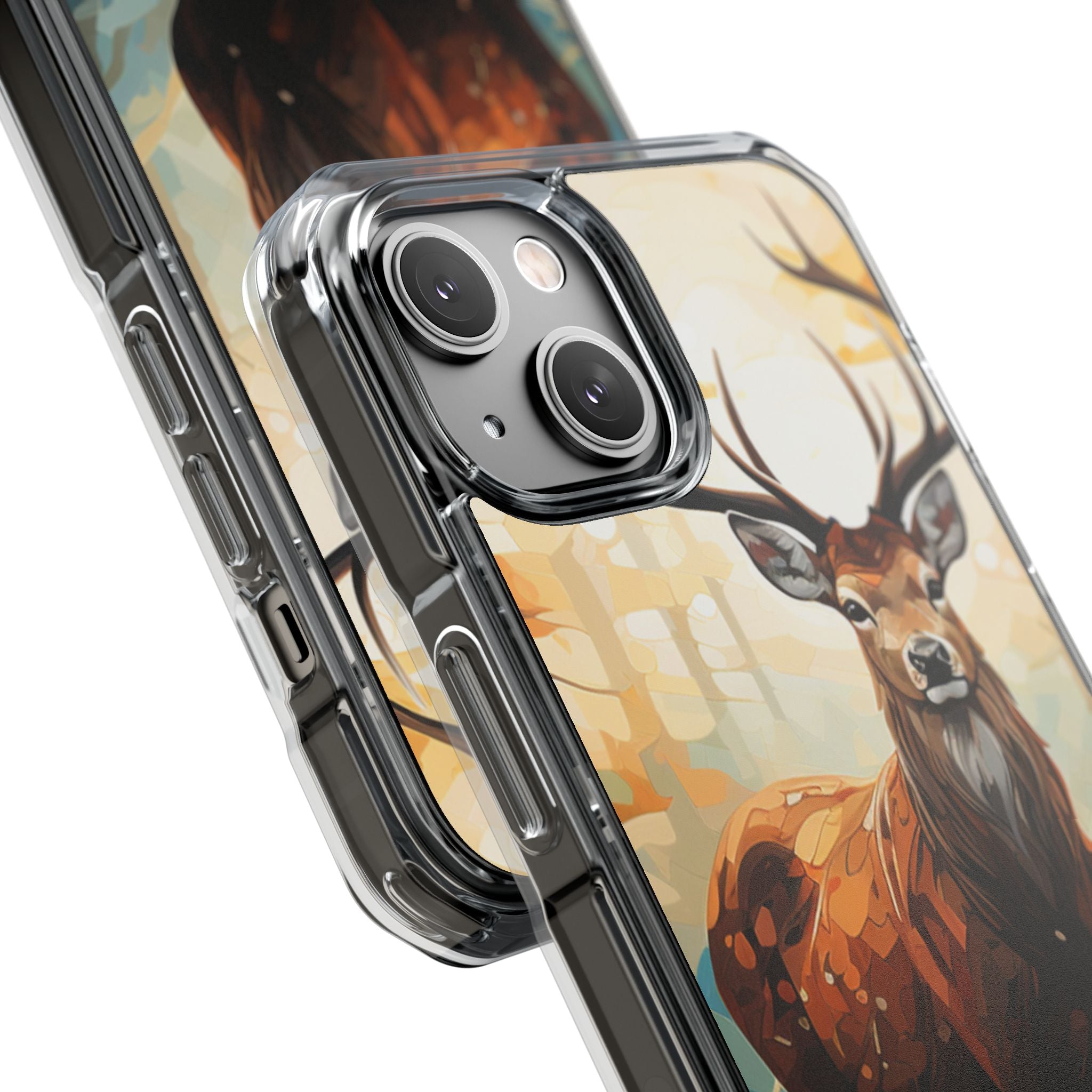 Glowing Stag iPhone 14 Case - Impact - CASE•BOB