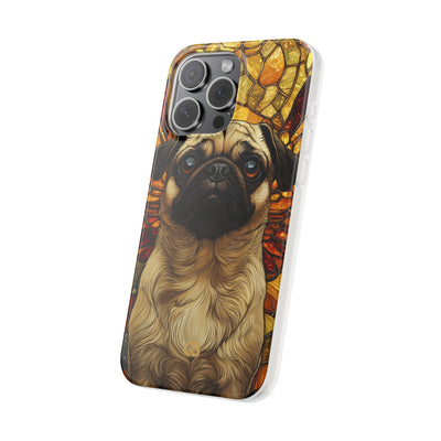 Amber Pug Divinity · Soft Case for iPhone