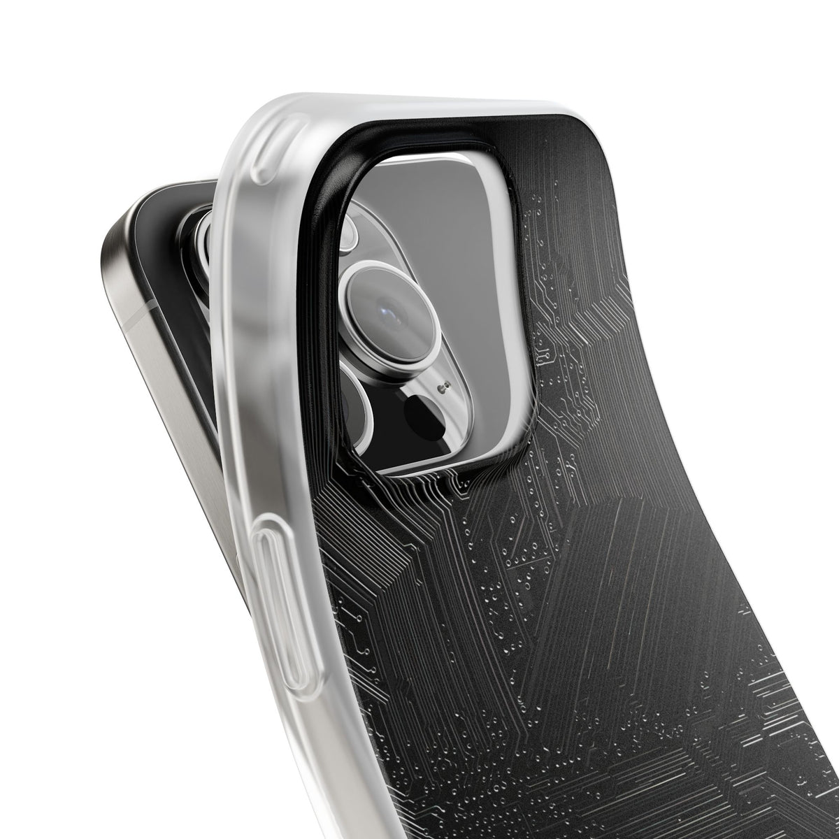 Obsidian Circuitry · Lite Phone Case for iPhone ·  Black