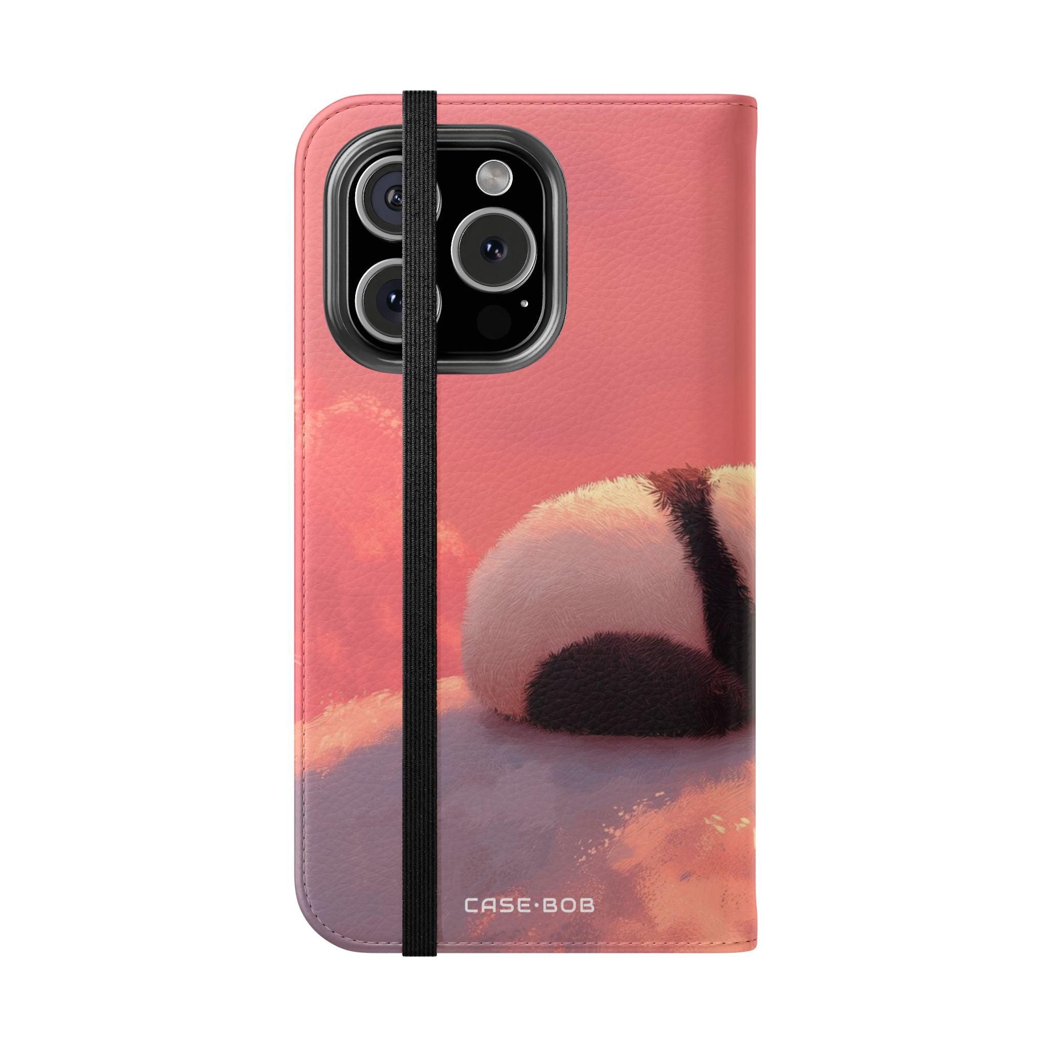 Panda Moonlight - iPhone 16 Pro Case - Portemonnee