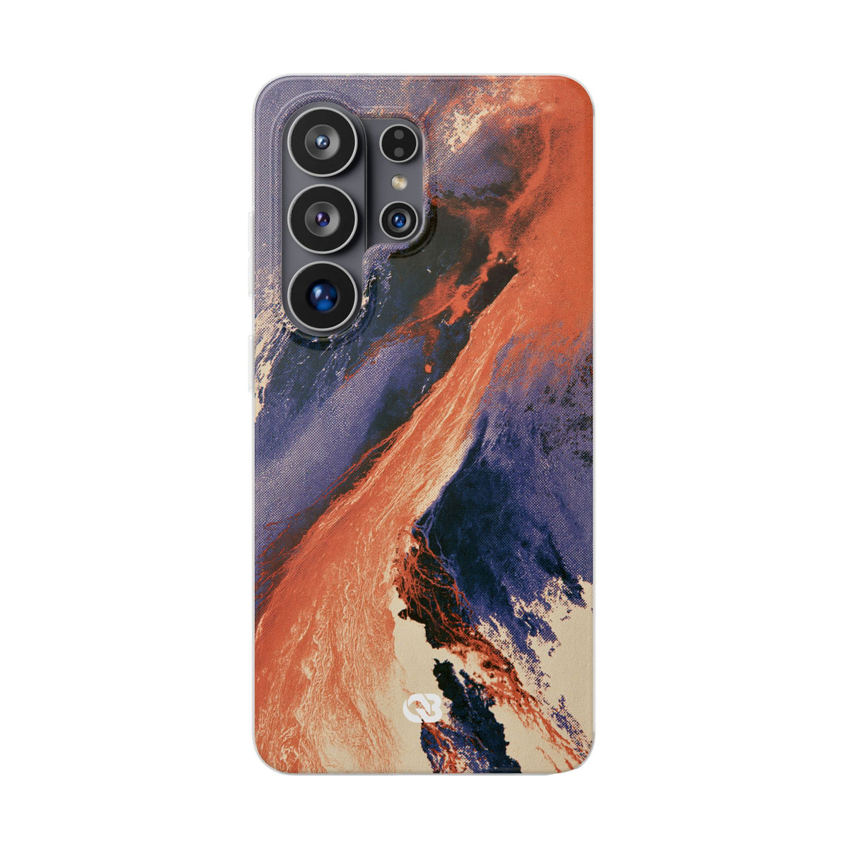 Solar Aura Drift · Lite Phone Case for Samsung · Orange