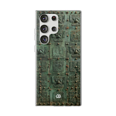 Dynastic Bronze Relief · Lite Phone Case for Samsung · Green