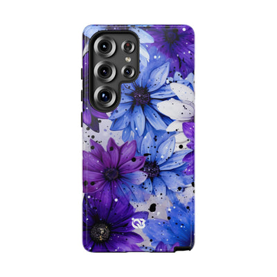 Ink Splatter Blooms · Tough Coque de téléphone pour Samsung