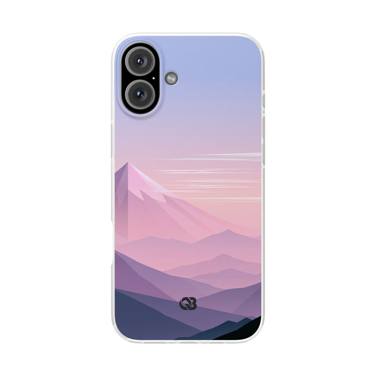 Alpine Twilight · Lite Phone Case for iPhone ·  Pink