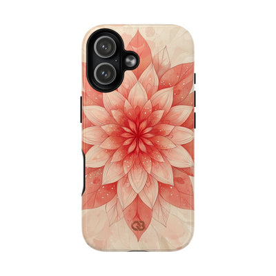 Coral Layered Bloom · Tough+ Handyhülle für iPhone · Magsafe